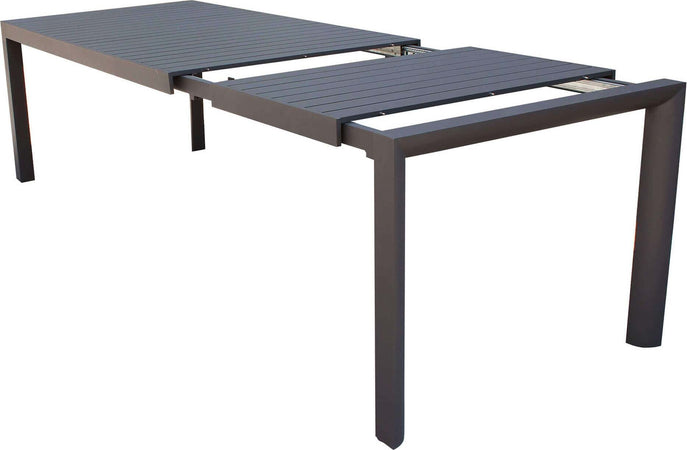 EQUITATUS---tavolo-da-giardino-allungabile-in-alluminio-135/180X70-Taupe-Milani-Home