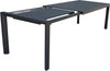 EQUITATUS---tavolo-da-giardino-allungabile-in-alluminio-160/240x100-Antracite-Milani-Home
