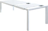 EQUITATUS---tavolo-da-giardino-allungabile-in-alluminio-180/240x100-Bianco-Milani-Home