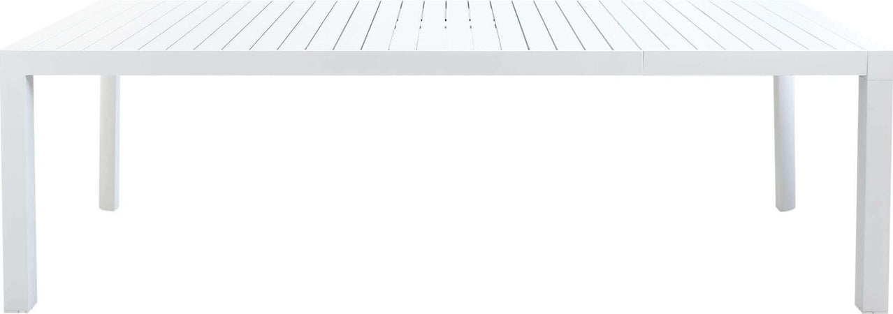 EQUITATUS---tavolo-da-giardino-allungabile-in-alluminio-180/240x100-Bianco-Milani-Home