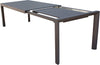 EQUITATUS---tavolo-da-giardino-allungabile-in-alluminio-225/300x100-Taupe-Milani-Home