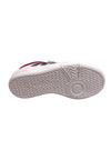 Adidas Hoops Sneakers Bambino Bianco Blu Rosso - Scarpe Ginnastica Velcro