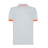 SUN68 polo uomo sun68 - polo small stripe fulo s/s - bianco da uomo