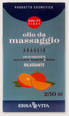 Erba Vita Olio Da Massaggio All'arancio - Rilassante 250 Ml