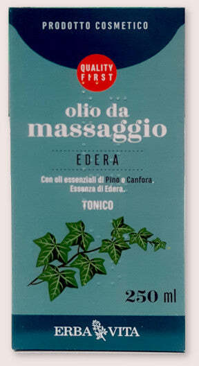 Erba Vita Olio da massaggio Edera - Tonico