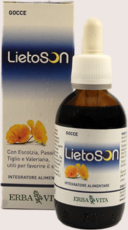 Erbavita- Lietoson Gocce Integratore Per Ridurre Le Tensioni 50 Ml
