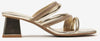 Erika - Sandali stringati con tacco quadrato