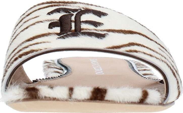 Ermanno-Scervino-Sandali-Marrone-beige-da-donna