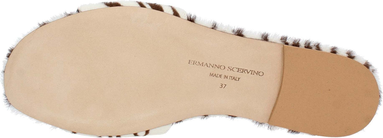 Ermanno-Scervino-Sandali-Marrone-beige-da-donna