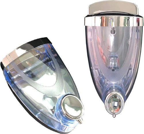 Erogatore Dispenser Dosatore Sapone Liquido Trasparente A Goccia Kit Fissaggio Dispenser Sapone Trade Shop italia - Napoli, Commerciovirtuoso.it
