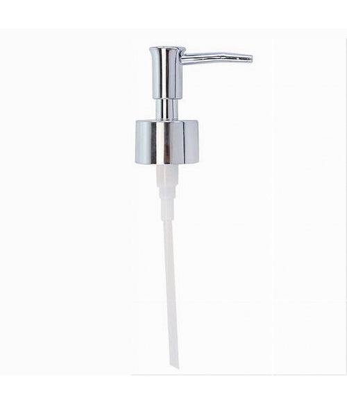 Erogatore Dosa Sapone Liquido Dispenser Pompa Ricambio Argento Universale 79817