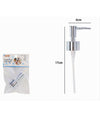 Erogatore Dosa Sapone Liquido Dispenser Pompa Ricambio Argento Universale 79817