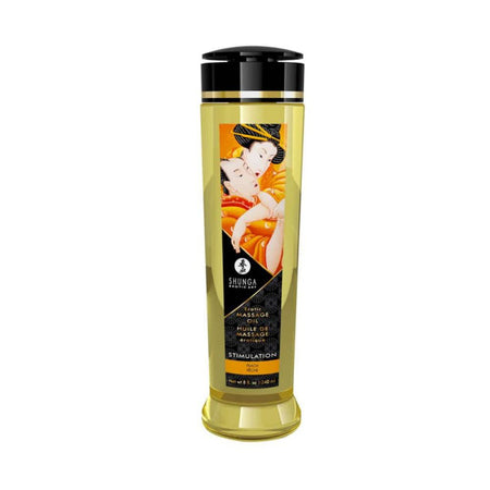 SHUNGA OLIO DA MASSAGGIO EROTICO ALLA PESCA EROTIC MASSAGE OIL 240 ML PEACH