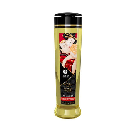 SHUNGA OLIO DA MASSAGGIO EROTICO FRAGOLE E CHAMPAGNE EROTIC MASSAGE OIL 240 ML SPARKLING-STRAWBERRY-WINE
