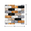 pacco da 4 Pannelli 3D Autoadesivi in PVC 30X30cm vari decori ultrarealistici ideali per bagni e cucine - Eternal Parquet
