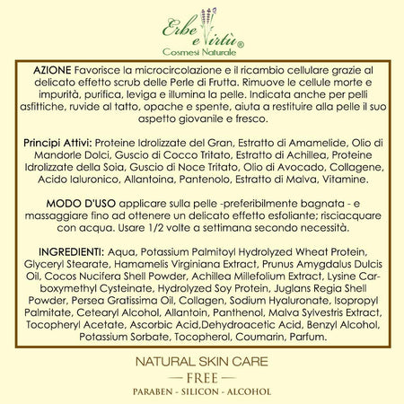 esfoliante viso e corpo delicata fragranza di cocco 200 ml