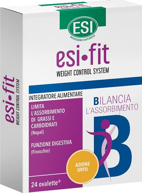 Esi-Fit-bilancia-azione-urto-integratore-alimentare-24-ovalette-ESI