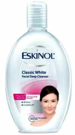 Eskinol Classic White Facial Deep Cleanser Detergente Profondo Viso 225 Ml Detergente Viso Formula Antibatterica