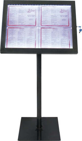 Espositore a LED per esterni-interni - display 4xA4 - Securit Cancelleria e prodotti per ufficio/Archivio ufficio e accessori per scrivania/Accessori da scrivania e archiviazione/Portabrochure Eurocartuccia - Pavullo, Commerciovirtuoso.it