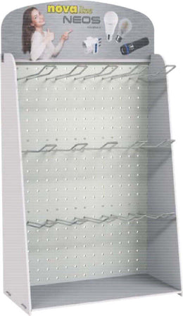 ESPOSITORE-DA-BANCO-LAMPADINE-fornito-vuoto-Novaitalia