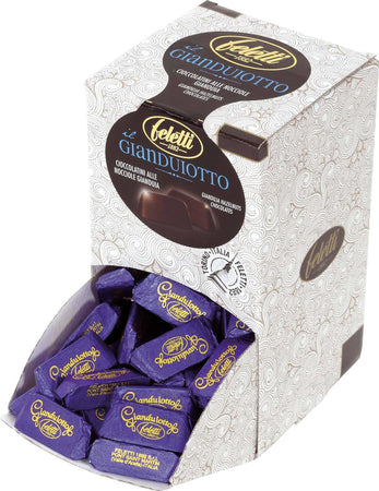 Espositore di Gianduotti azzurri 100pz 1 chilo (consegna gratuita )