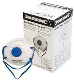 Espositore di mascherine antipolvere FFP1 NR modellate a uso unico 20 pz SILVERLINE