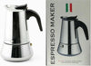 Espresso Maker Caffettiera Moka Macchinetta Caff? 6 Tazze Acciaio Inox Casa, arredamento e bricolage > Elettrodomestici > Caffettiere Trade Shop italia - Napoli, Commerciovirtuoso.it