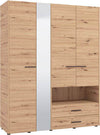 ESSENZA---armadio-4-ante-2-cassetti-con-specchio-cm-161-x-55-x-205,5-h-Rovere-Chiaro-Milani-Home