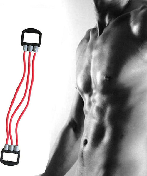 Estensore Doppia Maniglia Elastico Molla 3 Molle Palestra Sport Fitness Gomma Sport e Tempo Libero > Attrezzi e Abbigliamento Sportivo > Attrezzi per Esercizi Trade Shop italia - Napoli, Commerciovirtuoso.it