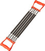 Estensore-Doppia-Maniglia-Elastico-Molla-5-Molle-Palestra-Sport-Fitness-30-Cm