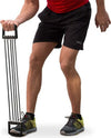 Estensore-Doppia-Maniglia-Elastico-Molla-5-Molle-Palestra-Sport-Fitness-Gym
