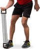 Estensore-Doppia-Maniglia-Elastico-Molla-5-Molle-Palestra-Sport-Fitness-Gym
