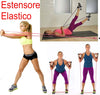 ESTENSORE ELASTICO ALLENAMENTO YOGA BODYTRAINER FITNESS RESISTANCE TRAINER Sport e tempo libero/Fitness e palestra/Potenziamento muscolare/Attrezzi per l'allenamento in sospensione Trade Shop italia - Napoli, Commerciovirtuoso.it