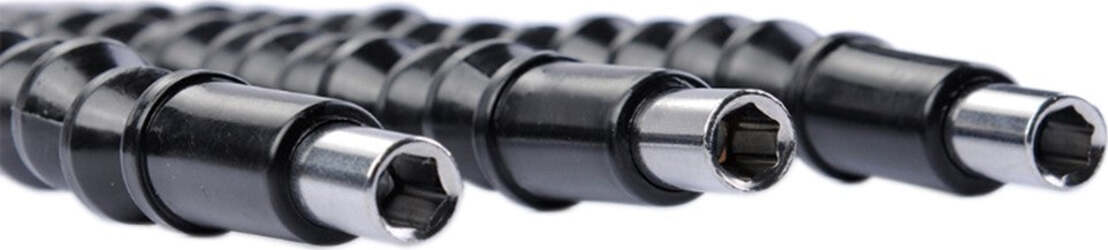 ESTENSORE TRAPANO CACCIAVITE AD ANGOLO 90° SNAKE BIT FLESSIBILE PROLUNGA 2 PZ Fai da te/Utensili elettrici e a mano/Accessori per utensili elettrici/Accessori per trapani/Mandrini Trade Shop italia - Napoli, Commerciovirtuoso.it