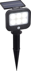 Esterno-Lampade-Da-Terra-Moderno-Solare-Policarbonato-Nero-Led-1,5W-3000K