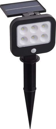 Esterno-Lampade-Da-Terra-Moderno-Solare-Policarbonato-Nero-Led-1,5W-3000K