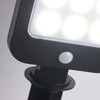 Esterno-Lampade-Da-Terra-Moderno-Solare-Policarbonato-Nero-Led-1,5W-3000K