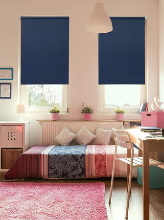Estores-Collection-Tenda-a-Rullo-Opaque-Blu-Navy-60-x-180-cm