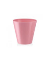 Vaso tondo Estoril con riserva d'acqua da esterno e giardino fiori e piante