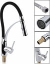 ESTRAIBILE-MISCELATORE-RUBINETTO-MONOCOMANDO-PER-LAVELLO-CUCINA-CROMATO-OTTONE