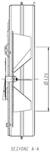 Estrattore 70W Pl30-010 Flangia Diametro 100Mm 14706002