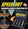 Estrattore-Per-Viti-Consumate-Sbanate-Con-Cofanetto-Confezione-Da-4pz-Speedout-Trapano