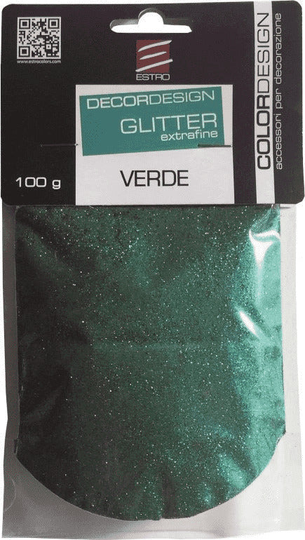 ESTRO--GLITTER-IN-POLVERE-EXTRAFINE-VERDE-100-Gr_