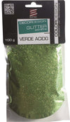 ESTRO--GLITTER-IN-POLVERE-EXTRAFINE-VERDE-ACIDO-100Gr_