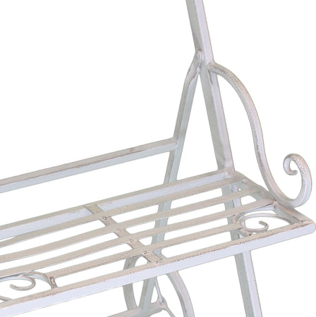 Etagère-In-Metallo-Per-Fiori-Bianco-Milani-Home