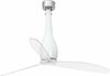 ETERFAN M Ventilatore da soffitto bianco brillante/trasparente con motore DC Fai da te/Prodotti per la costruzione/Riscaldamento e raffreddamento/Sistemi mobili di climatizzazione/Ventilatori/Ventilatori da soffitto Led Mall Home - Napoli, Commerciovirtuoso.it
