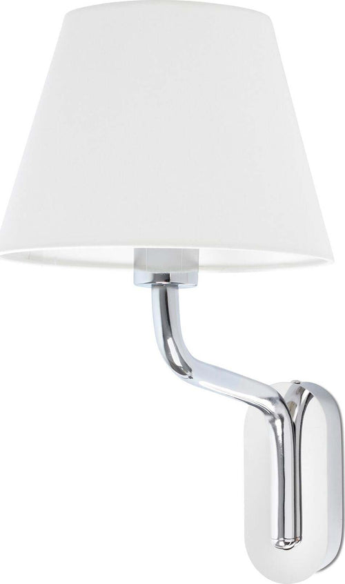 ETERNA Lampada da parete chrome/bianca Illuminazione/Illuminazione per interni/Illuminazioni per pareti/Applique Led Mall Home - Napoli, Commerciovirtuoso.it