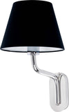 ETERNA Lampada da parete chrome/nera Illuminazione/Illuminazione per interni/Illuminazioni per pareti/Applique Led Mall Home - Napoli, Commerciovirtuoso.it