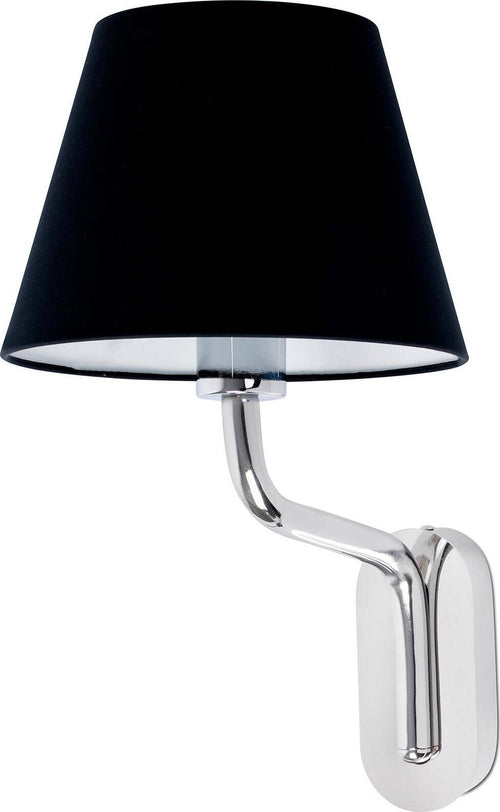 ETERNA Lampada da parete chrome/nera Illuminazione/Illuminazione per interni/Illuminazioni per pareti/Applique Led Mall Home - Napoli, Commerciovirtuoso.it