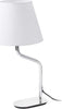 ETERNA Lampada da tavolo chrome/bianca Illuminazione/Illuminazione per interni/Lampade/Lampade da tavolo e abat-jour Led Mall Home - Napoli, Commerciovirtuoso.it
